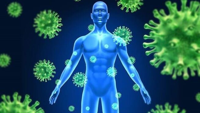 disminución de la inmunidad debido a parásitos